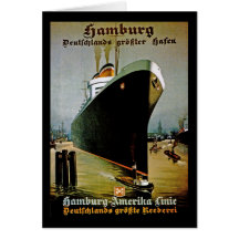 Hamburg-Amerika Linie Karte