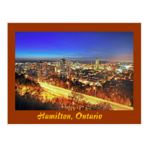 Hamilton, Ontario, Kanada Postkarte