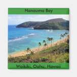 Hanauma Bucht, Ansicht Honolulus, Oahu, Hawaii Magnete