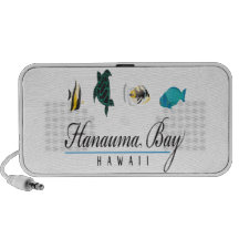 Hanauma Bucht-Hawaii-Meeresflora und -fauna Tragbare Lautsprecher