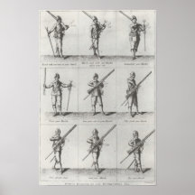 Handbuch des Musketiers Plakate