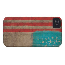 Handgemachte amerikanische Flagge, USA iphone Fall iPhone 4 Hülle