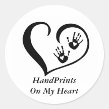 HandPrint Logoaufkleber