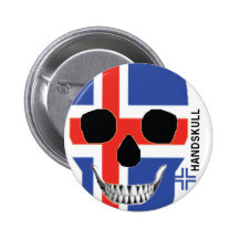 HANDSKULL Island - Knopf Buttons