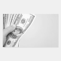 Handvoll Geld Aufkleber