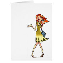 Handyfrauen notecard grußkarten