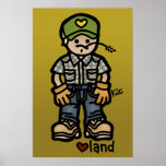 hängen Sie es in der Scheune Poster