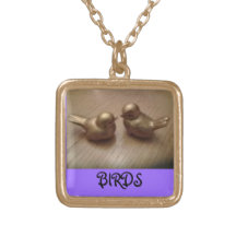 Hängsmycke två guldfåglar BIRDS