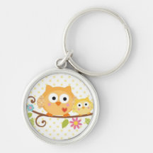 HAPPI BAUM-EULE KEYCHAIN SCHLÜSSELBÄNDER