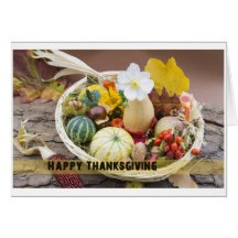 Happy Thanksgiving Grußkarte