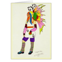 Harajuku Fee Notecard Karten