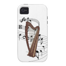 Harfe iPhone 4/4S Hüllen