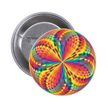 Harlekin, optische Täuschung Button