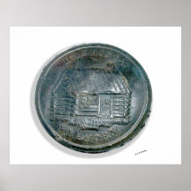 Harrision "Blockhaus-" Knopf Plakatdrucke