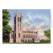 Hartford Connecticut Trinity College Chapel Cards