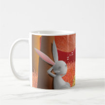 Hasen und Schildkröte 2 - Becher Tee Tasse