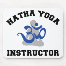 Hatha Yoga-Lehrer Mousepad
