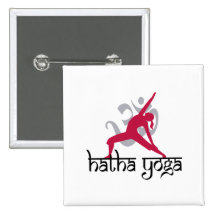 Hatha Yoga-Pose Anstecknadel