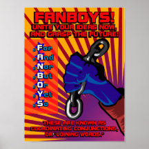 Haupsatzkonjunktionen Plakat