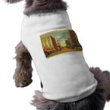 Hauptst., Akron, Ohio Vintag Hunde Shirt