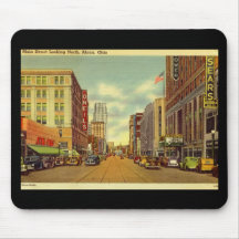 Hauptst., Akron, Ohio Vintag Mousepads