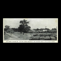 Hauptstraße Kilgore TX Texas circa 1907 poster