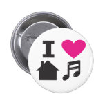 Hausmusik der Liebe I Anstecknadelbutton