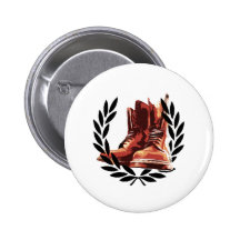 Hautstiefel Anstecknadelbuttons
