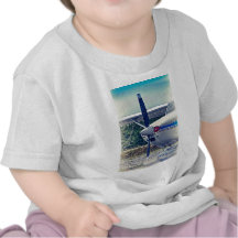HDR Flugzeug-Propeller-Nahaufnahme Tshirts