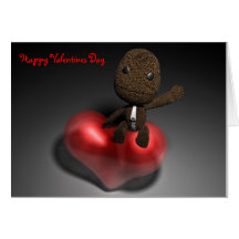 Heartteddy, glücklicher Valentinstag Karte