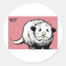 Heidi Runder Sticker