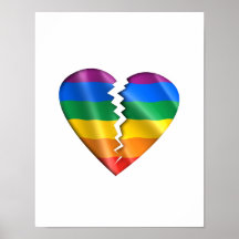Heilen Sie die homosexuelle Gemeinschaft Plakate