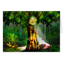 Heilende Baum-Karte