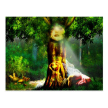 Heilender Baum Postkarten