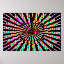 Heilender Stern - Solarplexus-Selbst Nuclues Posterdruck