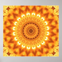 Heilendes Energie-Mandala-Plakat
