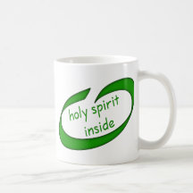 Heiliger Geist innerhalb christlichen Tasse