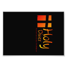 Heiliger Taucher Foto Druck