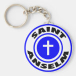 Heiliges Anselm Schlüsselanhänger