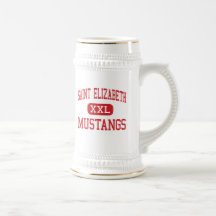 Heiliges Elizabeth - Mustangs - hoch - Oakland Tasse