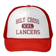 Heiliges Kreuz - Lancers - hoch - Delran New-Jerse Truckermütze