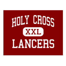 Heiliges Kreuz - Lancers - hoch - Delran New-Jerse Postkarte