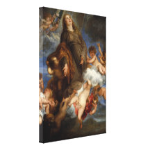 Heiliges Rosalie - Anthony Van Dyck Leinwand Druck
