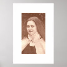 Heiliges Therese von Lisieux Plakatdruck