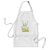 heiße cookin Typ-Schürze