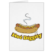 Heißer Diggity ~ Würstchen/Würstchen Karte