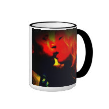Heißer Kuss Kaffee Tassen