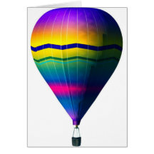 Heißluftballon Karte