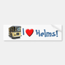 Helaines der LKW Helms Autosticker