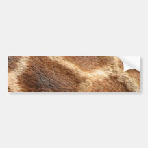 Helaines Giraffen-Muster Autosticker